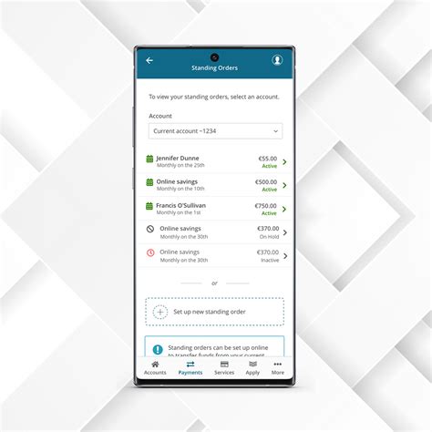 bank of ireland app laptop.